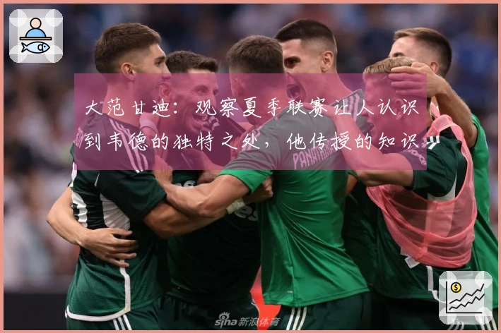大范甘迪：观察夏季联赛让人认识到韦德的独特之处，他传授的知识迅速被领悟与应用